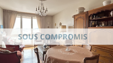 F3 AVEC BALCON + GARAGE ET CAVE PROCHE CENTRE VILLE