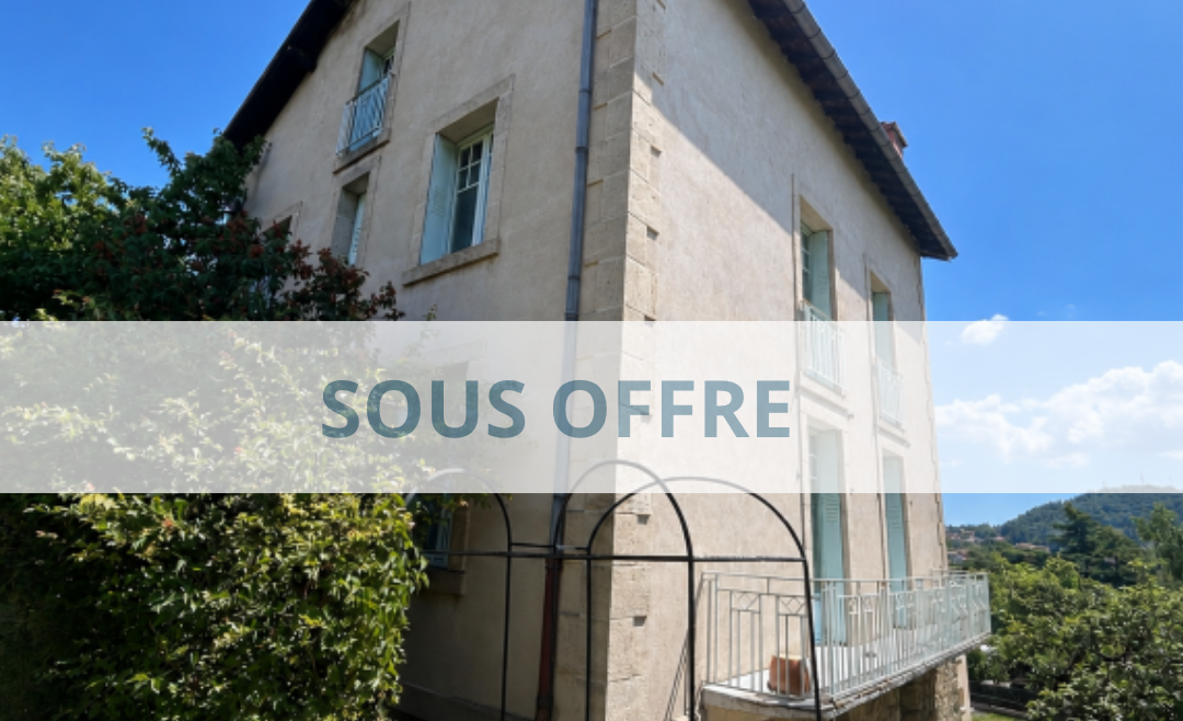 Maison d&rsquo;architecte secteur bas de la Sermone à Rénover
