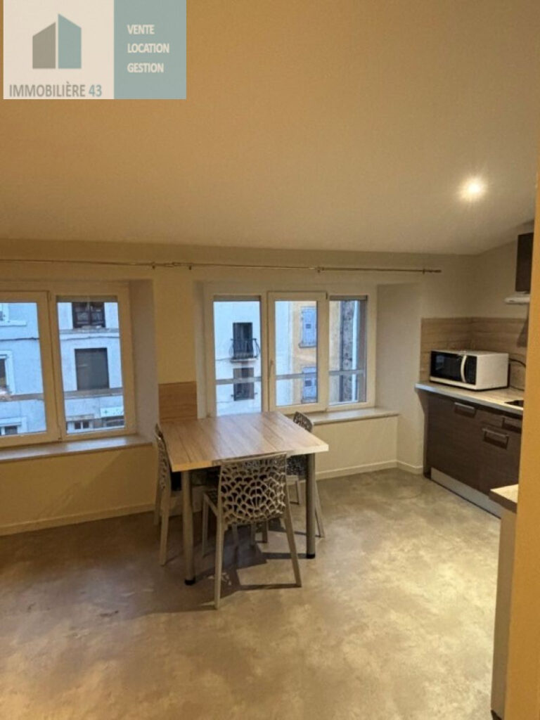 Appartement Brives Charensac 1 pièce(s) 23 m2